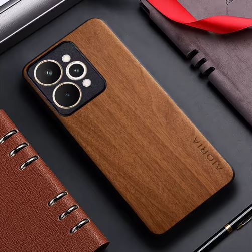 Capa Realme 15T - Amadeirado