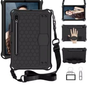 Capa com Alça e Suporte para Samsung Tab S10 Lite – Preto