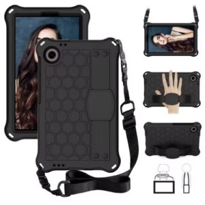 Capa Galaxy Tab A11 – Alça e Suporte Preto