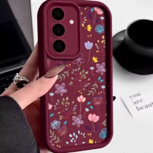 Capa Samsung Galaxy S26+ PLUS – Silicone Floral