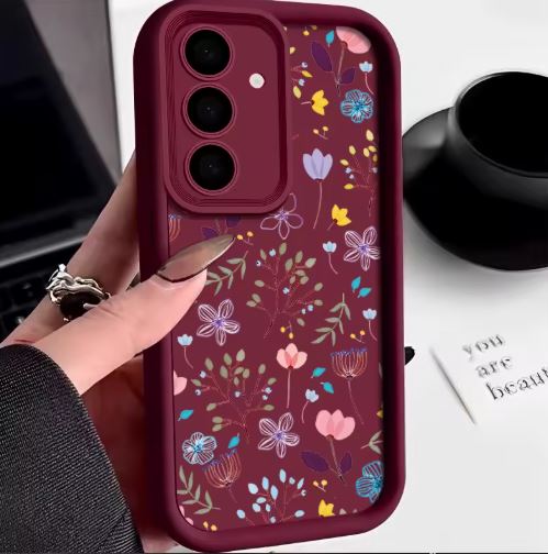 Capa Samsung Galaxy S26+ PLUS - Silicone Floral