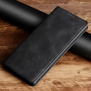 Capa Motorola Edge Flip Couro