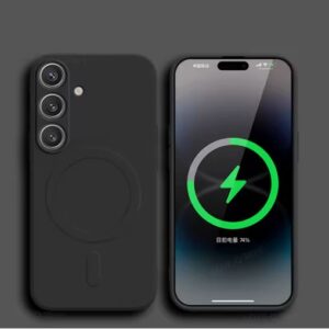 Capinha Samsung S25+ PLUS – Silicone MagSafe