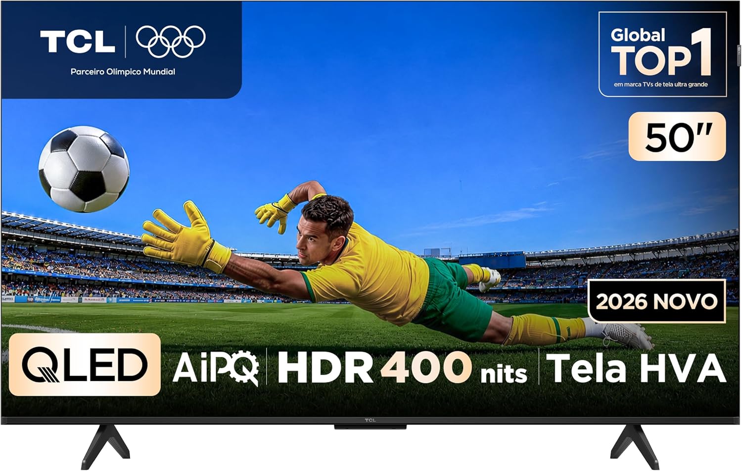 Smart TV TCL 50 Polegadas QLED 4K 50P7L