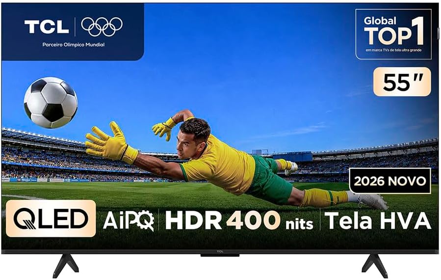 Smart TV TCL 55 Polegadas QLED 4K 55P7L