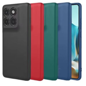 Capinha de Silicone Anti Impacto para Motorola Moto G56