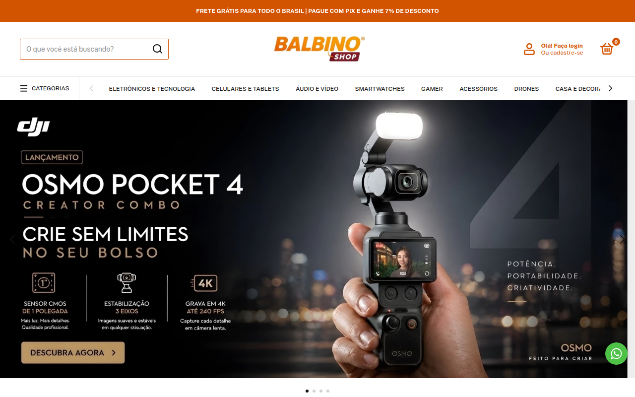 Balbino Shop é confiável?
