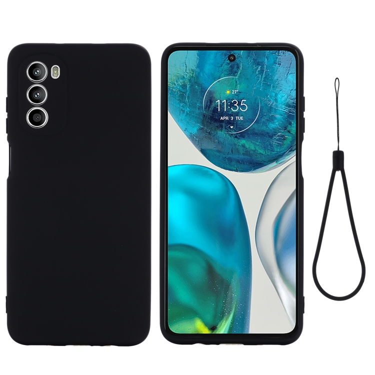 Capa Moto G82 Silicone Preto