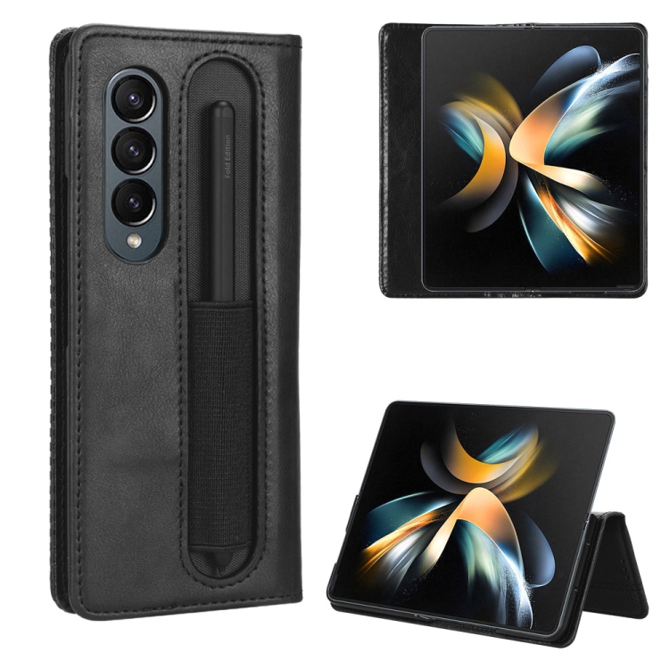 Capa Galaxy Z Fold4 - Retrô com Slot Caneta