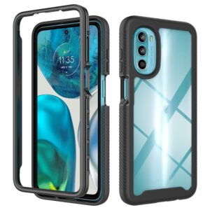 Capa Motorola Moto G82 – TPU e Plástico Preto