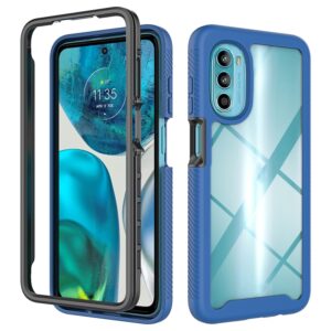 Capa Motorola Moto G82 – TPU e Plástico Azul