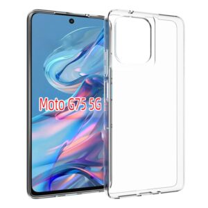 Capa Motorola Moto G75 – TPU Transparente