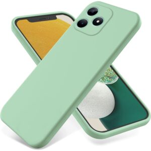 Capa Realme Note 50 – Silicone Aveludado Verde