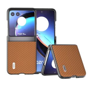 Capa Motorola Razr 40 ULTRA – Texturizado Marrom