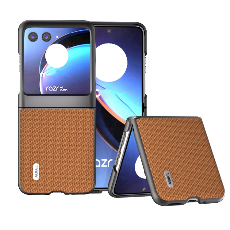 Capa Motorola Razr 40 ULTRA - Texturizado Marrom