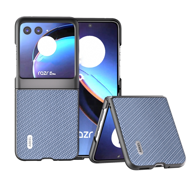 Capa Motorola Razr 40 ULTRA - Texturizado Azul Claro