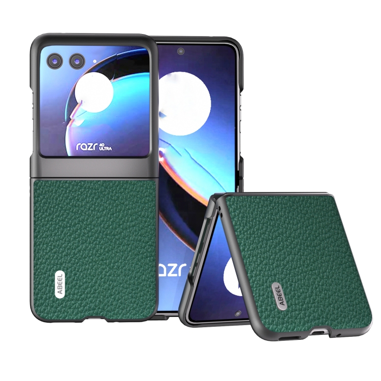 Capa Motorola Razr 40 ULTRA - Couro Verde