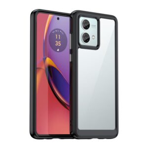Capa Moto G84 – TPU e Plástico Preto