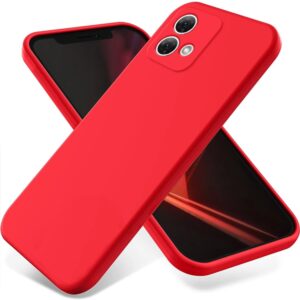 Capa Motorola Moto G84 – Silicone Vermelho