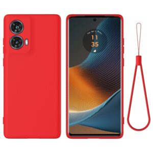 Capa Motorola Moto G85 5G – Silicone Vermelho
