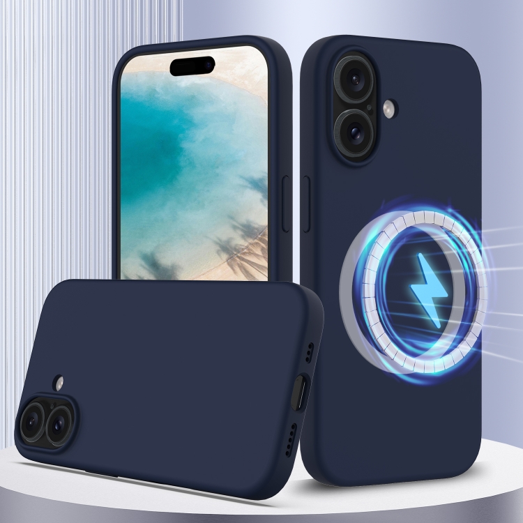 Capinha iPhone 16 PLUS - Silicone MagSafe