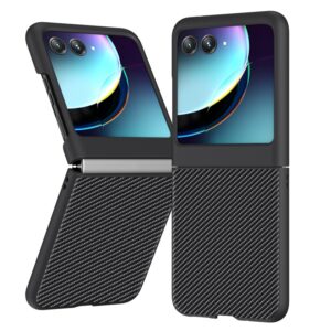 Capa Motorola Razr 40 ULTRA – Fibra de Carbono Preto