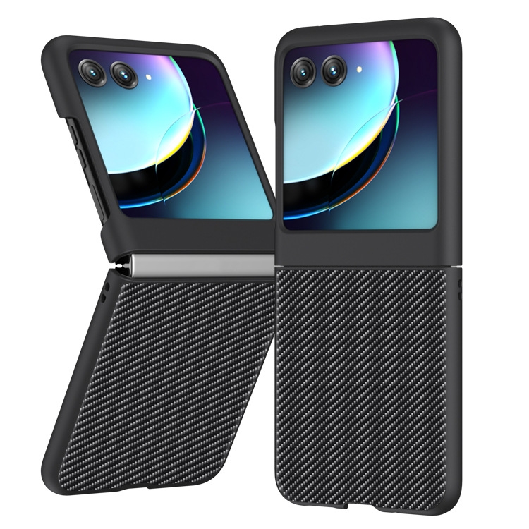 Capa Motorola Razr 40 ULTRA - Fibra de Carbono Preto