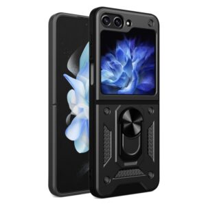 Capa Galaxy Z Flip5 – Anel de Suporte Magnético