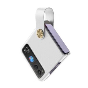 Capa Motorola Razr 40 – com Alça Branco