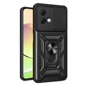 Capa Motorola Moto G84 – Protetor Câmera e Suporte Preto