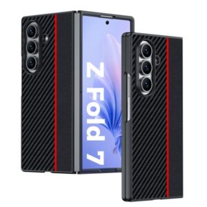 Capa para Celular Galaxy Z Fold7 – Fibra Carbono