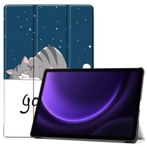 Capa Galaxy Tab S9 FE – Gato