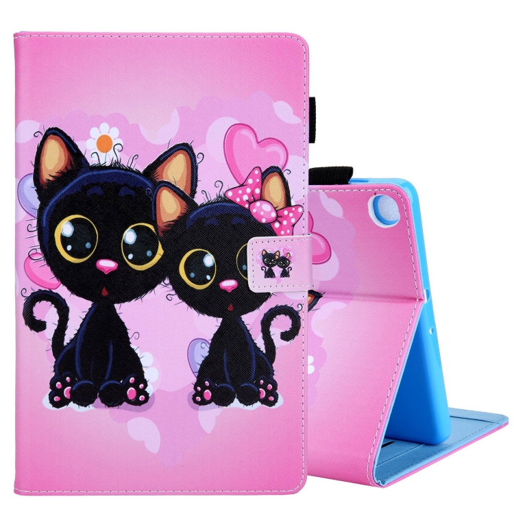 Capa Samsung Galaxy Tab A9 - Gato Preto