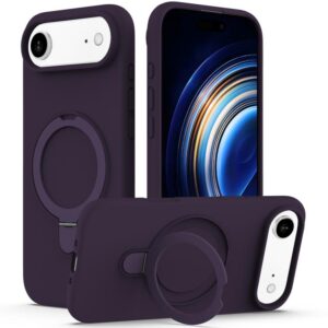 Capinha iPhone Air – Silicone MagSafe e Anel Suporte