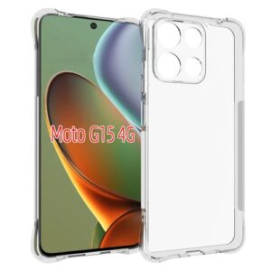Capinha Motorola Moto G15 – TPU Transparente