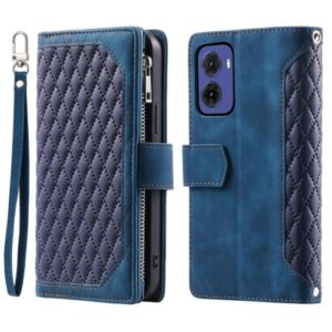 Capa Moto G05 – Gradeado com Zipper