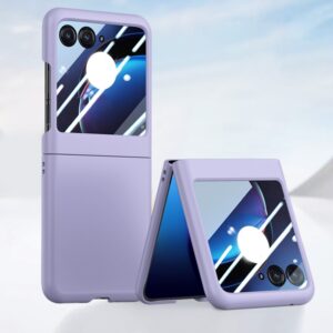 Capinha Motorola Razr 50 – Skin Feel Roxo