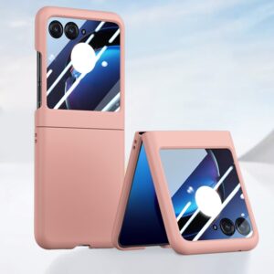 Capinha Motorola Razr 50 – Skin Feel Rosa