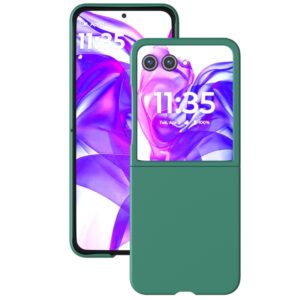 Capa Skin Feel para Motorola Razr 50 ULTRA – Verde