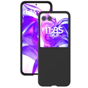 Capa Skin Feel para Motorola Razr 50 ULTRA – Preto