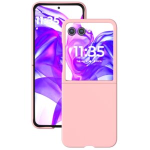 Capa Skin Feel para Motorola Razr 50 ULTRA – Rosa