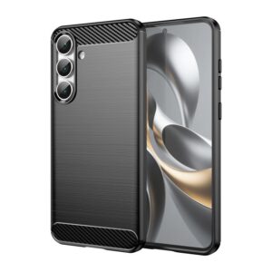Capinha Galaxy S25 FE – TPU Fibra de Carbono