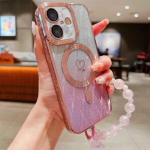 Capa iPhone 16 PLUS – Glitter Gradiente MagSafe