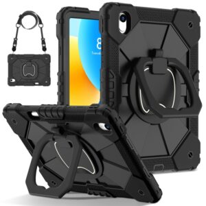 Capa Huawei MatePad 11.5 – Robot Series com Alça Preto