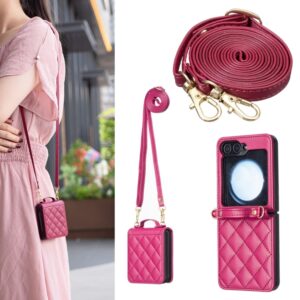 Capa Samsung Z Flip7 FE – Rhombus Series com Alça