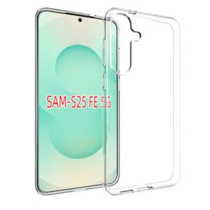 Capinha Samsung S25 FE – Silicone Transparente