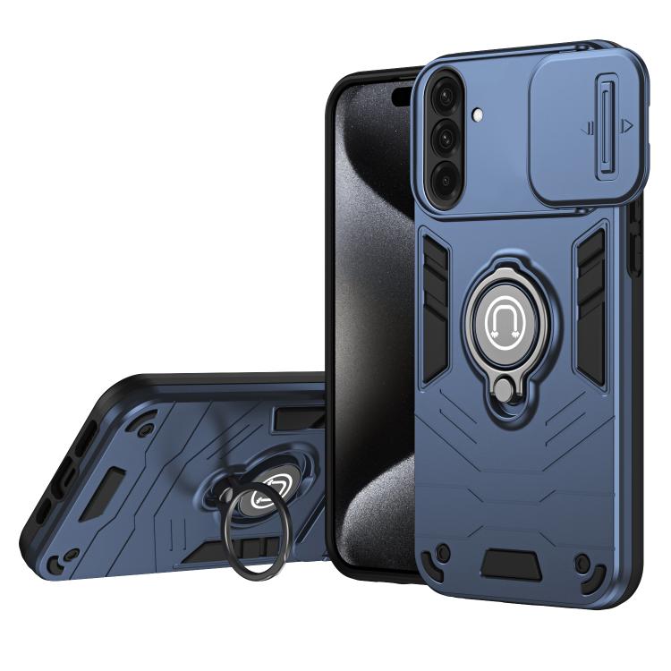 Capa Samsung A37 - Anel de Suporte e Protetor
