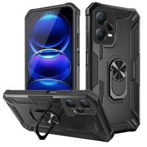 Capa Xiaomi Poco X5 PRO – com Anel de Suporte Preto
