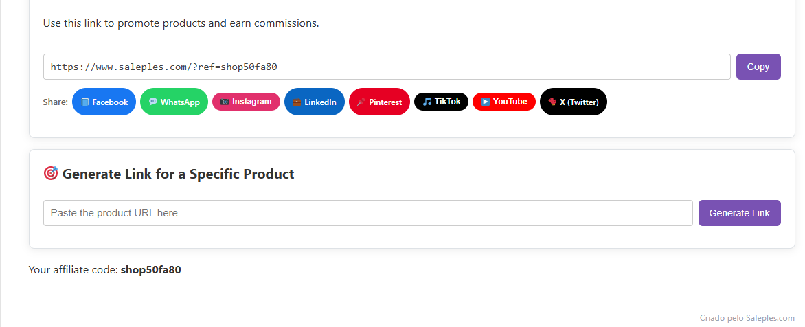 Programa de Afiliados Para Loja WooCommerce - Imagem 3